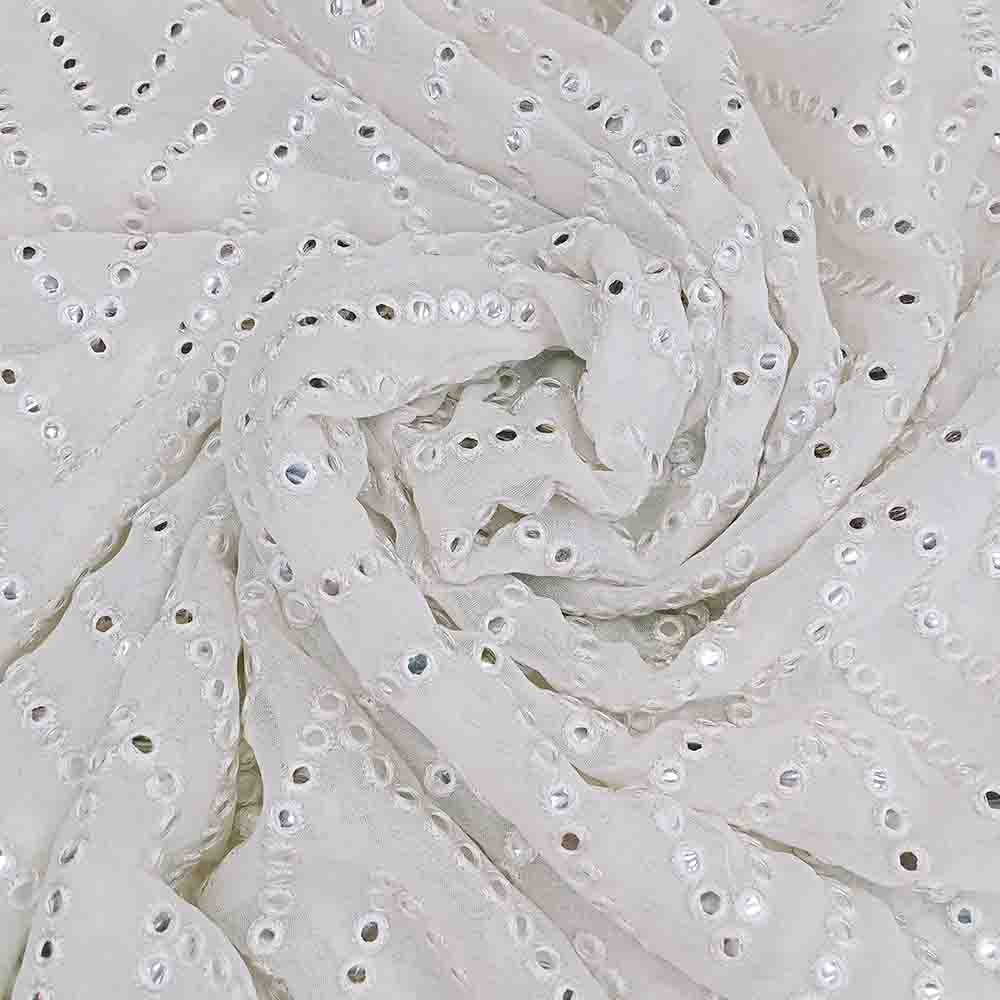 Embroidered Cotton/Chanderi/Linen