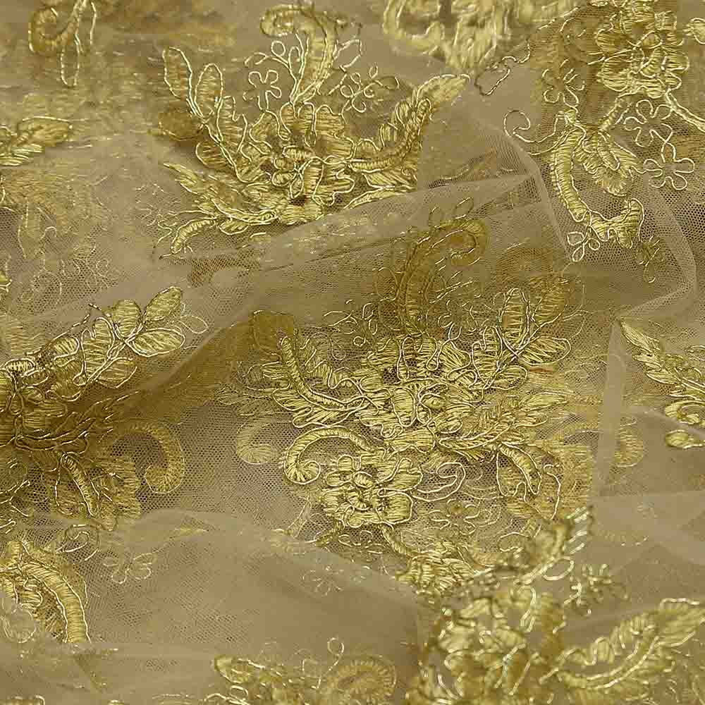 Embroidered Net Fabric