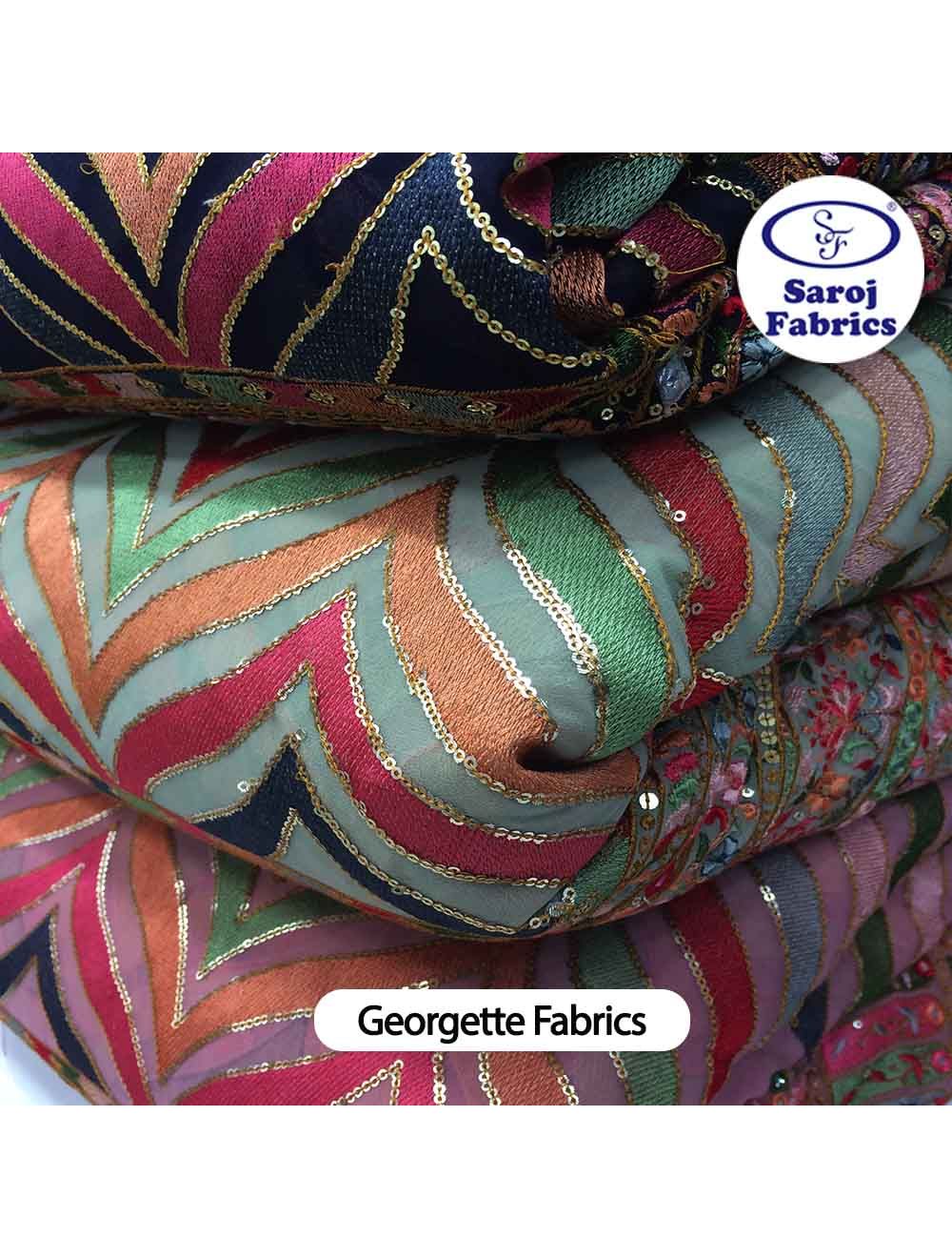 Embroidered Georgette Embroidered Georgette