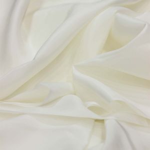 Silk Georgette Chiffon Fabric Solid 100% Silk 10mm 44 Wide Sold BTY Many Colors (White)