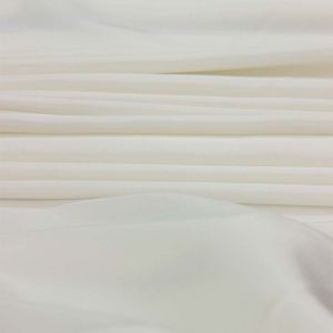 White Viscose Crepe Fabric (Dyeable)