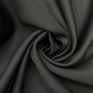 Black 60 Inches Stretch Scuba Neoprene Knit Fabric