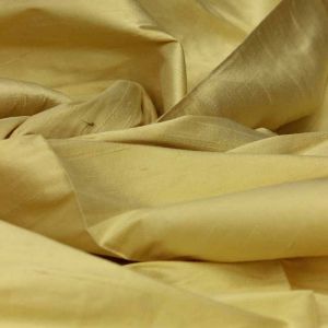 Light Beige 100 gms Pure Raw Silk Fabric