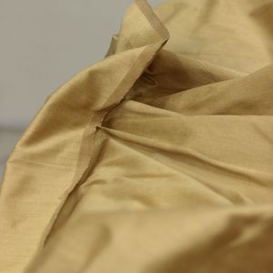 Beige Tussar Tone Cotton Silk Fabric