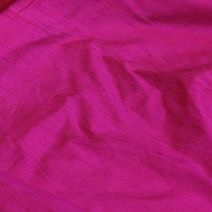 Rani Pink / Red Two Tone 100 gms Pure Raw Silk Fabric