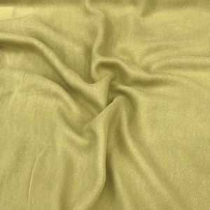 Beige Georgette Fabric with Gold Shimmer