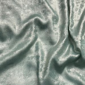 Sea Blue Shimmer Sandwash Double Georgette Fabric 60 Inches Width