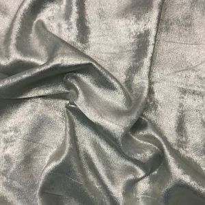Light Grey Shimmer Sandwash Double Georgette Fabric 60 Inches Width
