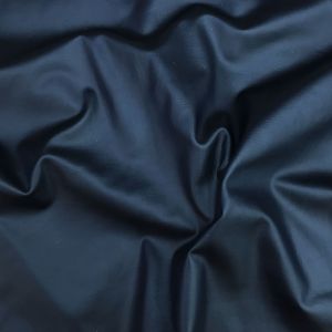 Royal Blue Pleated Lycra Stretch Fabric with Gold Foil