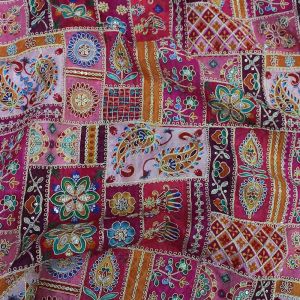 Buy Chinon Fabrics Online in India Starting @ ₹150 /mtr | Saroj Fabrics