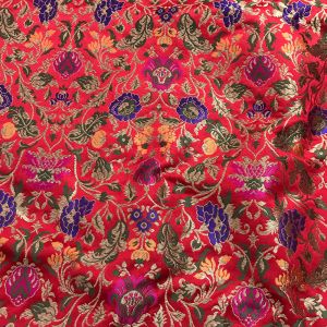 Buy 200+ Banarasi Brocade Fabrics Online in India | Saroj Fabrics