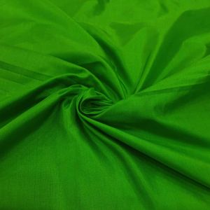Parrot Green Pure Silk Fabric