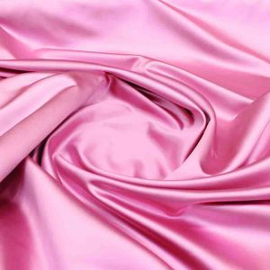 Baby Pink Bridal Satin / Duchess Satin Fabric
