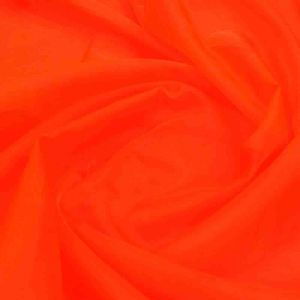 Orange Viscose Organza Fabric