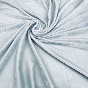 Light Grey Micro Velvet 9000 Fabric