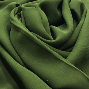 Mehendi Green Viscose Georgette Fabric