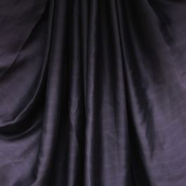 Black to Grey 2 Colour Shaded on Pure Satin Georgette Fabric