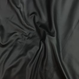 Black Leather Lycra Fabric 60 Inches Width | Saroj Fabrics