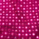  Magenta Pink Mirror Embroidery Slub Dupion Fabric 