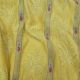  Yellow Chanderi or Maheshwari Silk Fabric Floral Embroidery 