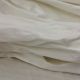 White Artificial Raw Silk Fabric