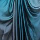Metallic Blue and Grey 4 Colour Shaded on Pure Satin Georgette Fabric
