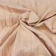 Peach Pleated Cotton Fabric 56 Inches Width