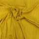 Yellow Pleated Cotton Fabric 56 Inches Width