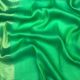 Green Two Tone Shimmer Barfi Satin Fabric With Border