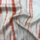 Peach Tie Dye Shibori Cotton Satin Fabric