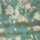  Sea Green Pleated Foil Print Georgette Fabric 60 Inches Width 