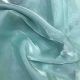  Sky Blue Shimmer Glass Tissue Fabric  