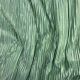  Sea Green Pleated Satin Fabric with Gold Foil 58 Inches Width 