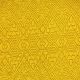 Lucknowi Chikan Thread Embroidery on Yellow Georgette Fabric