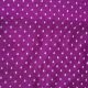 Purple Motifs Embroidery Pure Raw Silk Fabric