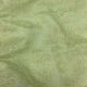 Pista Green Pure Silk Chanderi Fabric With Floral Thread Embroidery