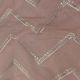 Baby Pink Pure Chanderi Silk Fabric With Chevron Embroidery