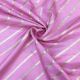 Pink Zari Woven Leheriya Dupion Silk Fabric