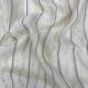 Off-White Pure Silk Chanderi Fabric Stripes Embroidery