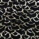 Black Velvet Fabric with Zari Sequence Embroidery