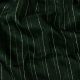 Green Organza Fabric Stripes Embroidery