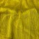 Yellow Matty Georgette Fabric Shimmer with Stripes Thread Embroidery
