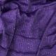 Purple Matty Georgette Fabric Shimmer with Stripes Thread Embroidery