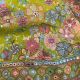 Yellow Premium Embroidery Georgette Fabric With Border