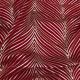 Red Chinon Crepe Fabric with Chevron Gota Patti Embroidery
