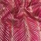 Rani Pink Chinon Crepe Fabric with Chevron Gota Patti Embroidery