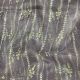 Pastel Mauve Pure Organza Silk Fabric with Stripes Embroidery