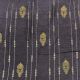 Grey Lucknowi Chikan Embroidery Slub Dupion Fabric