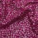 Rani Pink Slub Dupion Fabric Floral Sequins Embroidery 