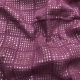 Onion Pink Slub Dupion Fabric With Checks Sequins Embroidery 